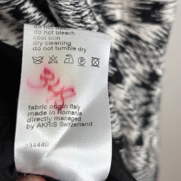 AKRIS PUNTO Fit & Flare Zip Front Sleeveless Dress Size 4 MSRP $995 Mobwife Chic - Picture 7 of 12